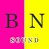 A square divided into the left part in pink and the right part in yellow; with the letters BNS Av BN SP - New Travel