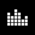 black square with several small white squares MikhailovMusic AV 70x70 - Hip Hop