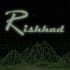 a black square with the RISHHAD inscription in the center Rishhad AV cl - Air Superiority