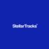 a blue square with the inscription STELLARTRACKS StelT AV cl 70x70 - Happy Upbeat Commercial Music