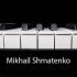 Piano keys in black and white with inscription Makhail Shmatenko, small MikhailShmat AV IM 70x70 - Tense Horror Music