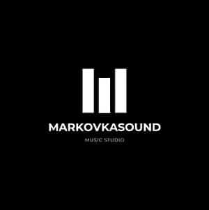 a black square with the word Morkovkasound Morkovkasound AV IM T - Happy Inspiring Folk